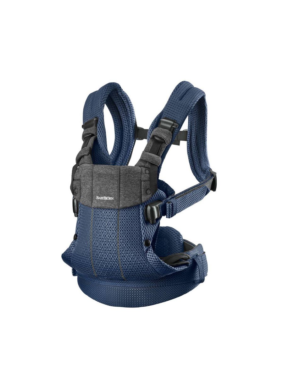 BABYBJORN BABYBJORN - nosidełko Harmony 3D Mesh, Granatowy scandinavian-baby-9538-0