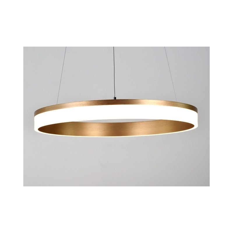 Saturn mcodo MCODO :: Złoty ring led 36W, 60cm barwa ciepła 2700K Nowość LC-011-AC14-LS01-36W 60cm