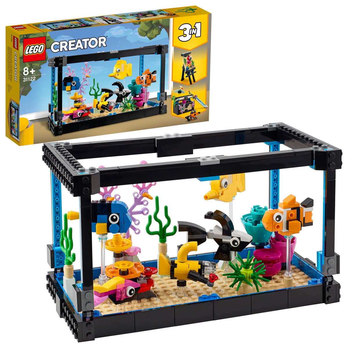 LEGO Creator 3w1 Akwarium 31122