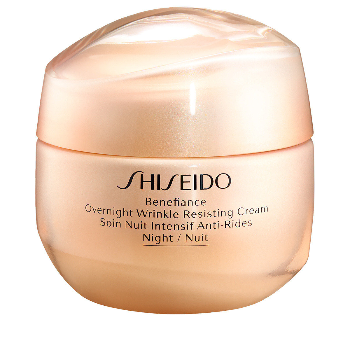 Shiseido Benefiance Overnight Wrinkle Resist Cream krem na noc przeciw zmarszczkom 50 ml