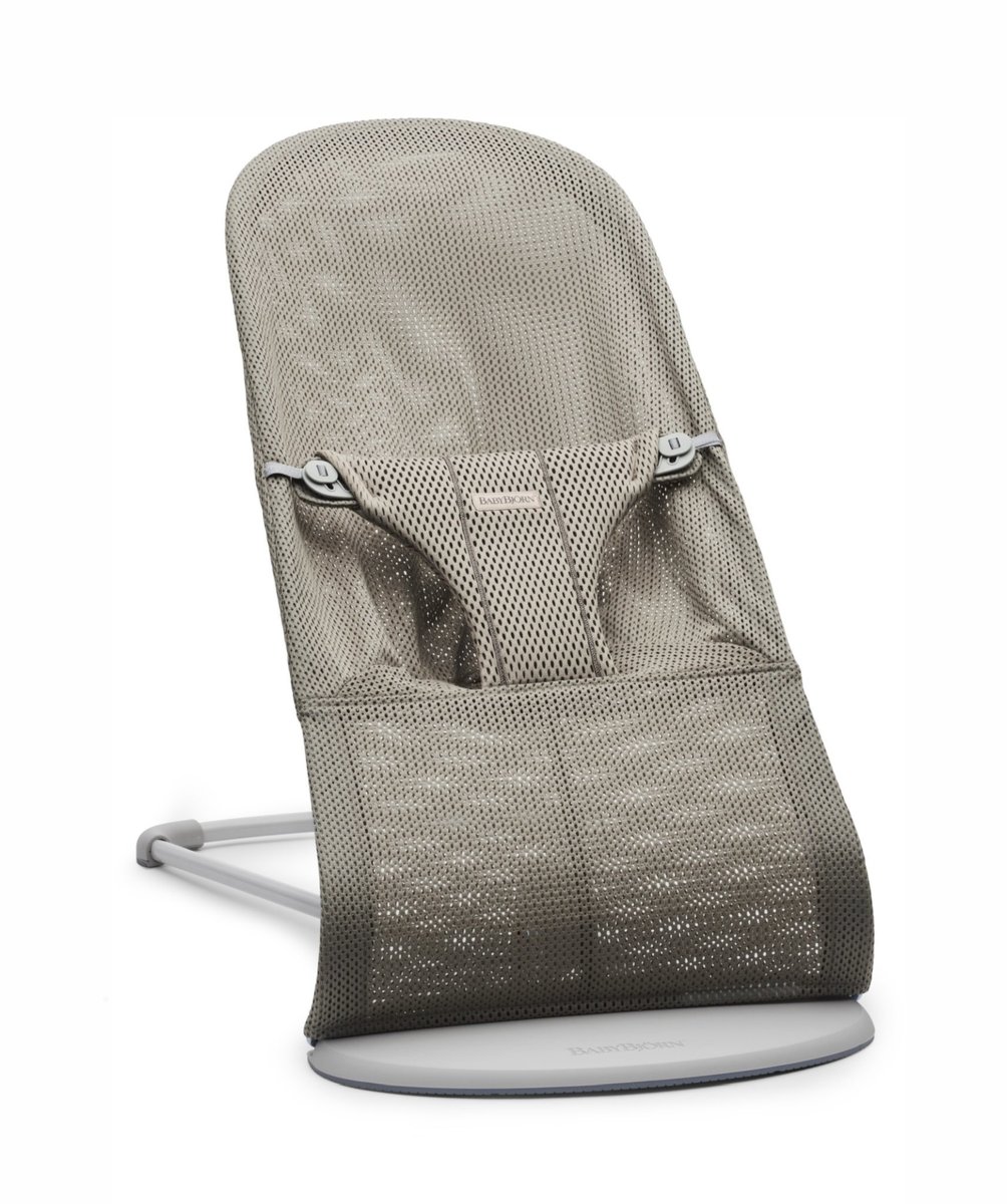 BABYBJORN leżaczek BLISS MESH - Szary Beż