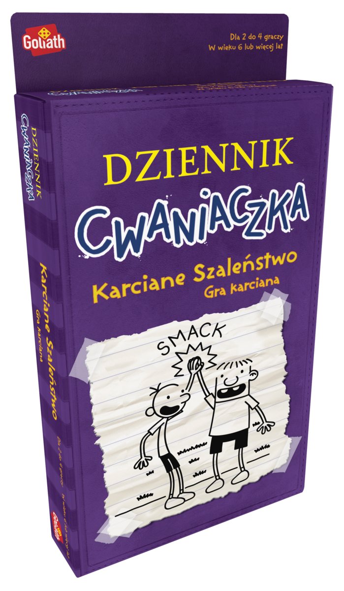 Dzienniki Cwaniaczka karciane szaleństwo Nowa