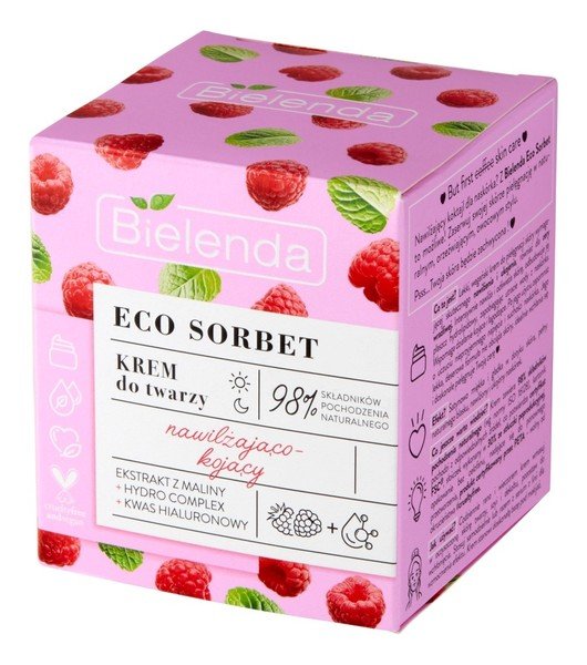 Bielenda Eco Sorbet Malina Krem Do Twarzy 50ML