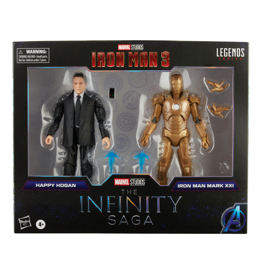 Hasbro Figurki Marvel Avengers Legends Iron Man Midas Amor & Happy Hogan 2013) Raty F0191