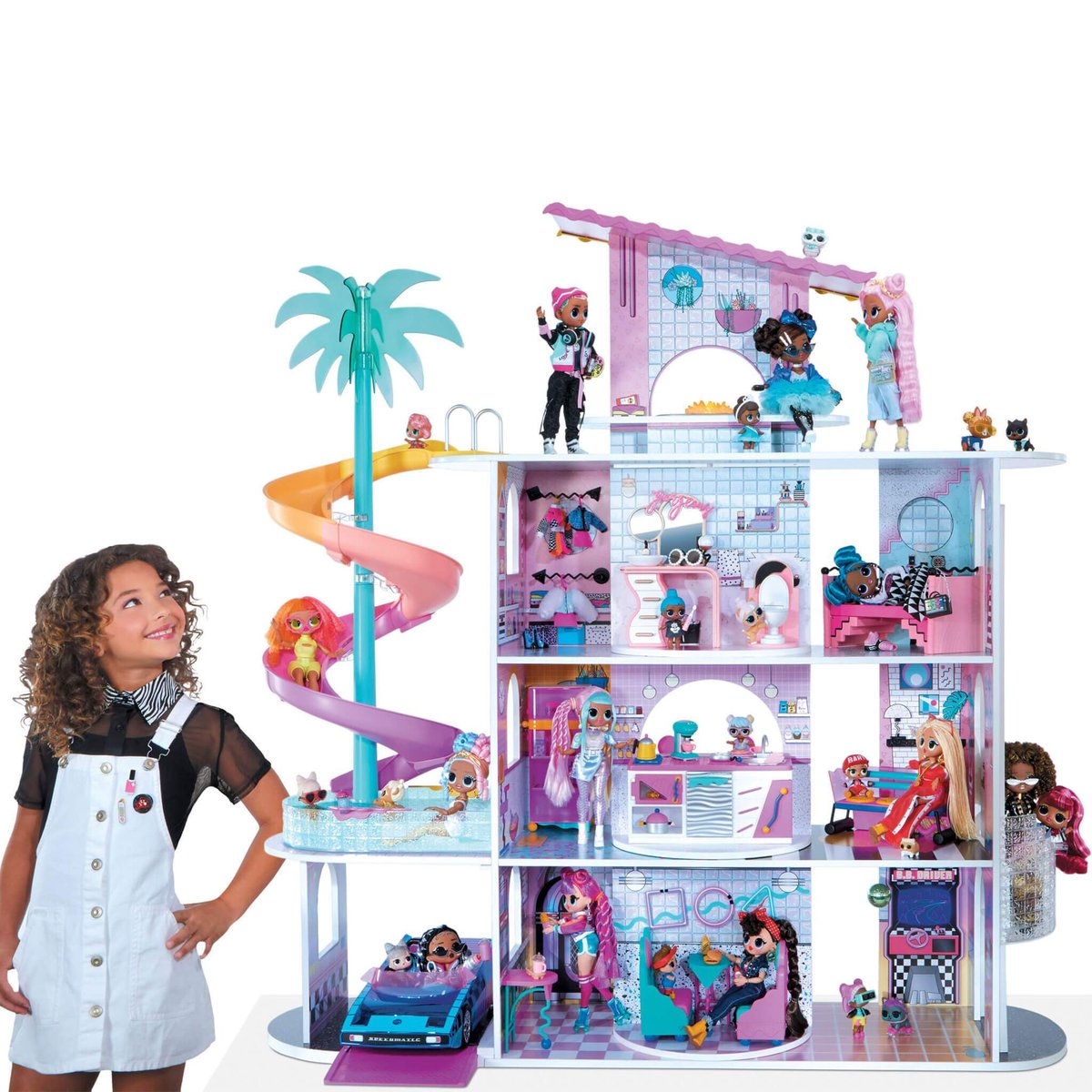 MGA Entertainment LOL Surprise OMG Domek niespodzianek dla lalek House of Surprise 576747 576747