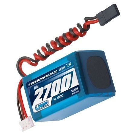 LRP 2700mAh 7.4V LiPo VTEC RX-Pack 2/3A - Odbiornikiowy /430352