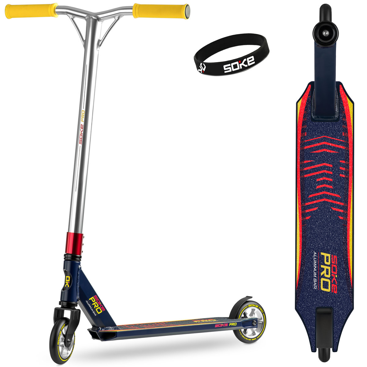SOKE PRO granatowo-czerwona 1525