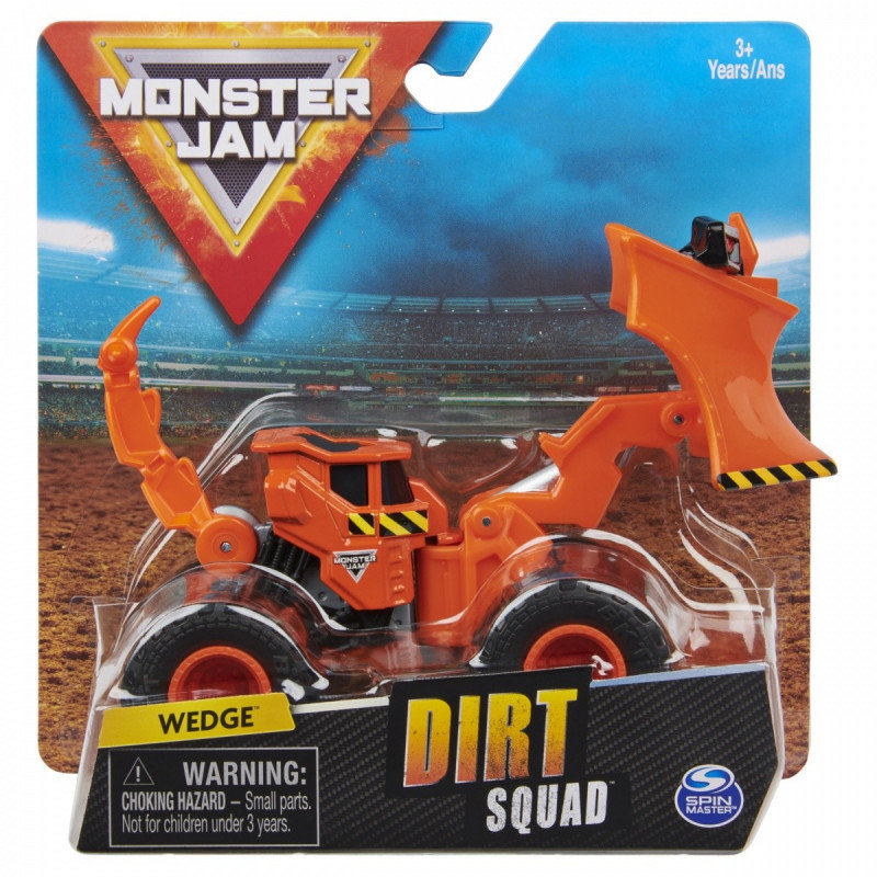 Spin Master Pojazd Monster Jam Buldożer Squad Rolland 2 GML GXP-786347