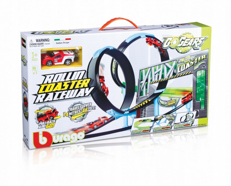 Burago Tor wyścigowy Rollin Coaster Raceway