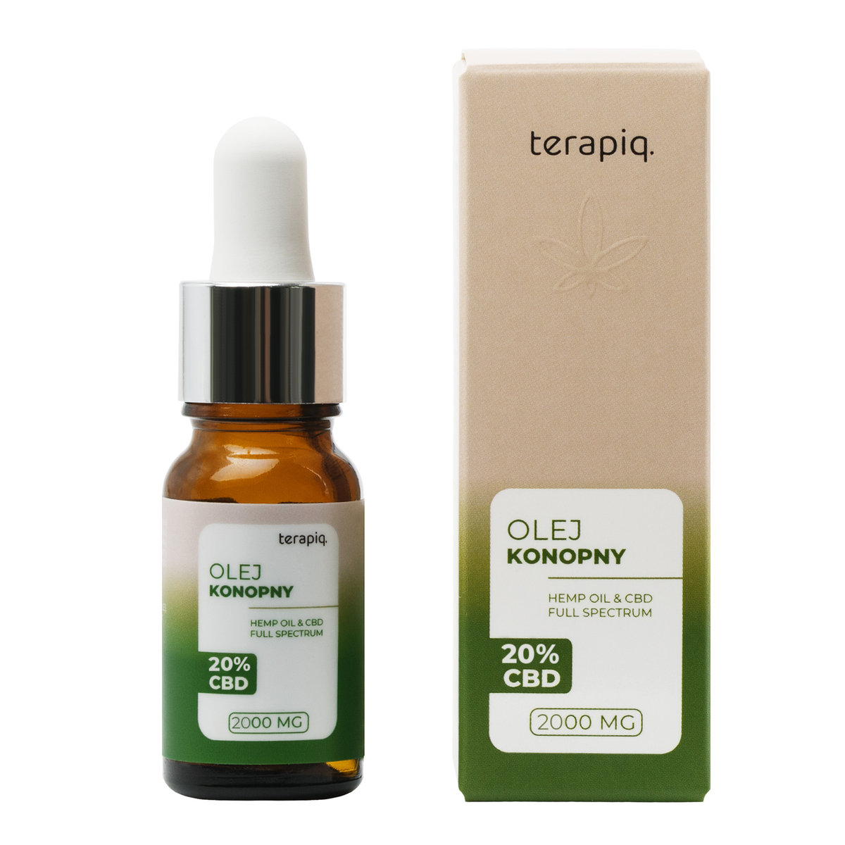 Terapiq Terapiq CBD Olej konopny 20% 10ml