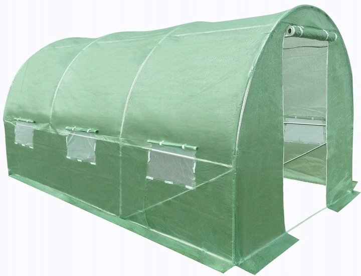 Tunel foliowy ogrodowy 4x2,5 SZKLARNIA 10m2