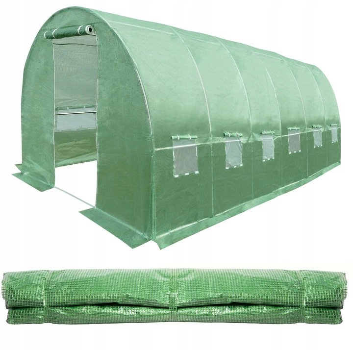 Folia na tunel ogrodowy foliowy 6x3 SZKLARNIA 18m2