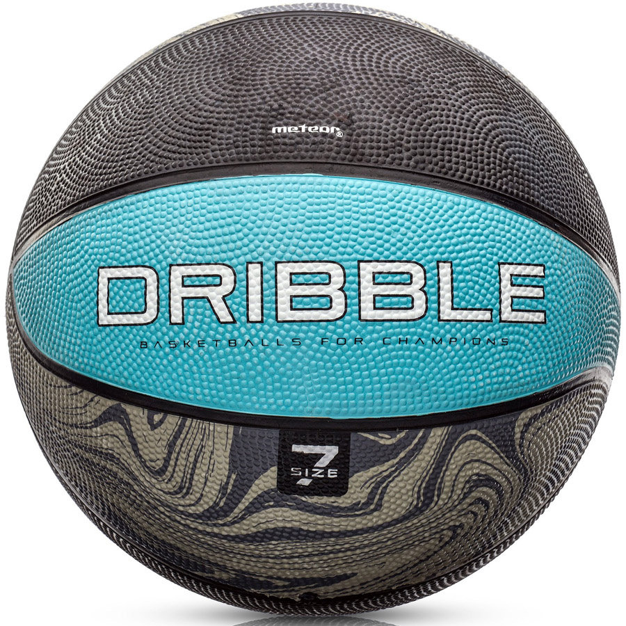 Meteor Piłka koszykowa Dribble niebieski 07091
