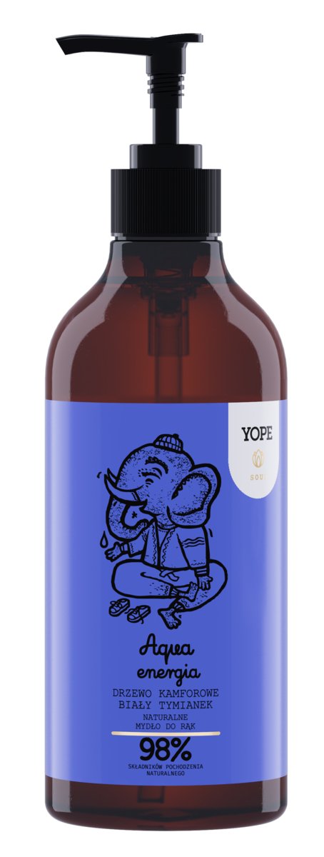 YOPE Soul Aqua - Mydło w płynie 500ml