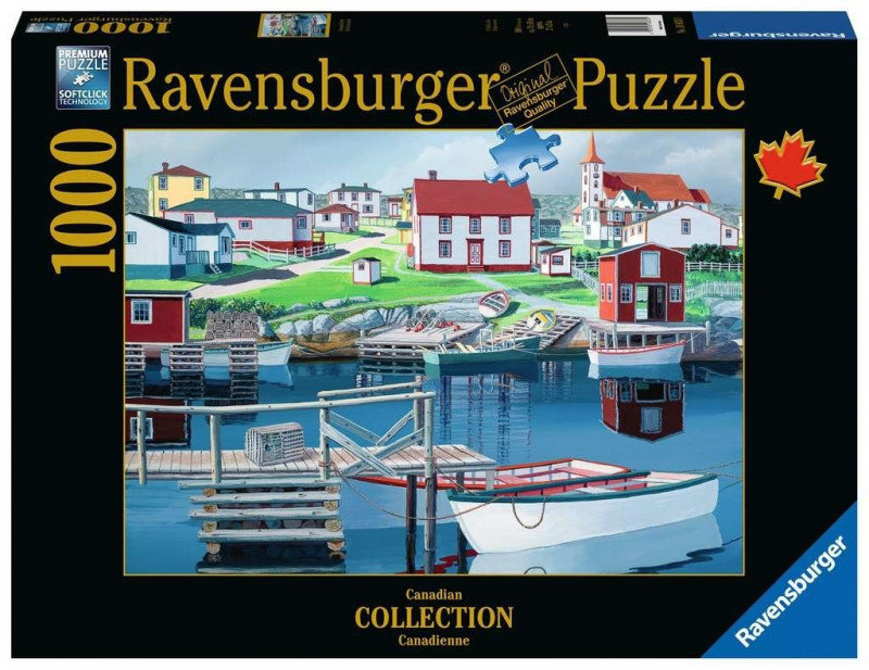 Ravensburger Puzzle 2D 1000 elementów Zatoka Greenspond GXP-811890