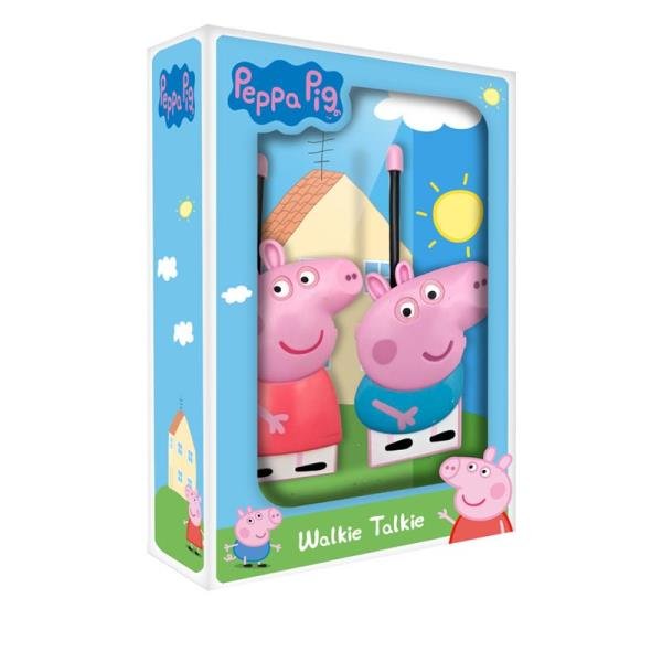 Walkie talkie 3D Świnka Peppa. Peppa Pig Kids Euroswan (PP17048)