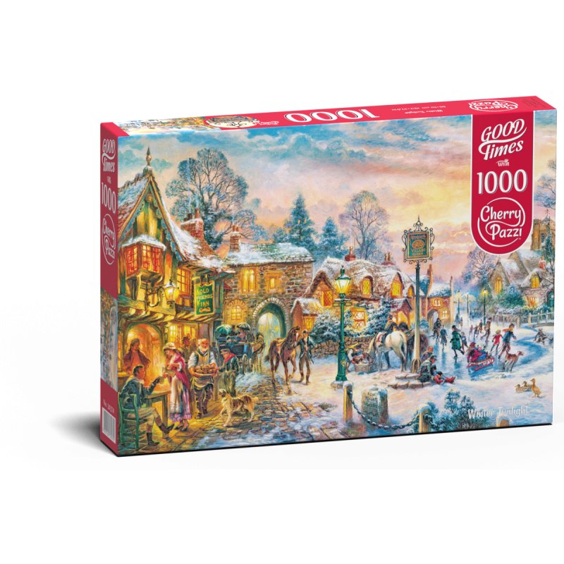 Timaro Puzzle 1000 Cherry Pazzi Winter Twilight -