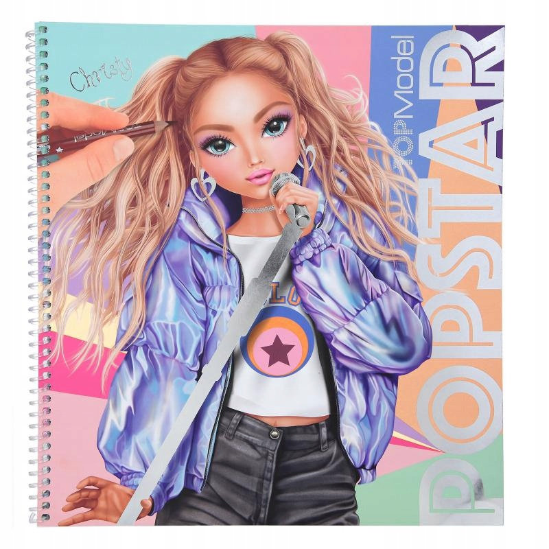 Depesche Zestaw kreatywny Popstar Top Model 11878A -