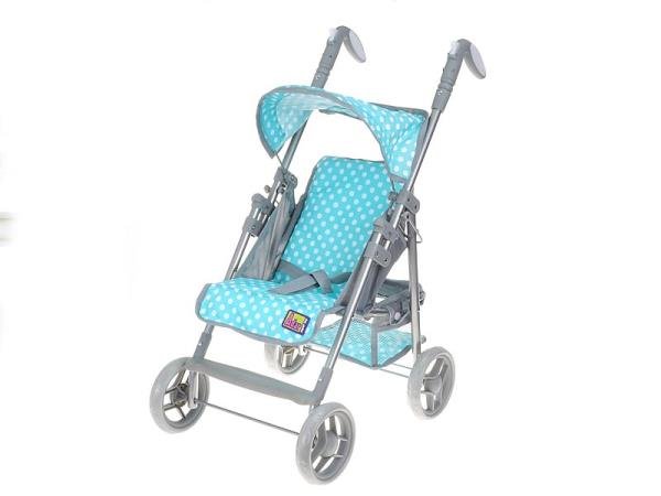 Wózek spacerówka mięta w kropki 413245-549029 Adar