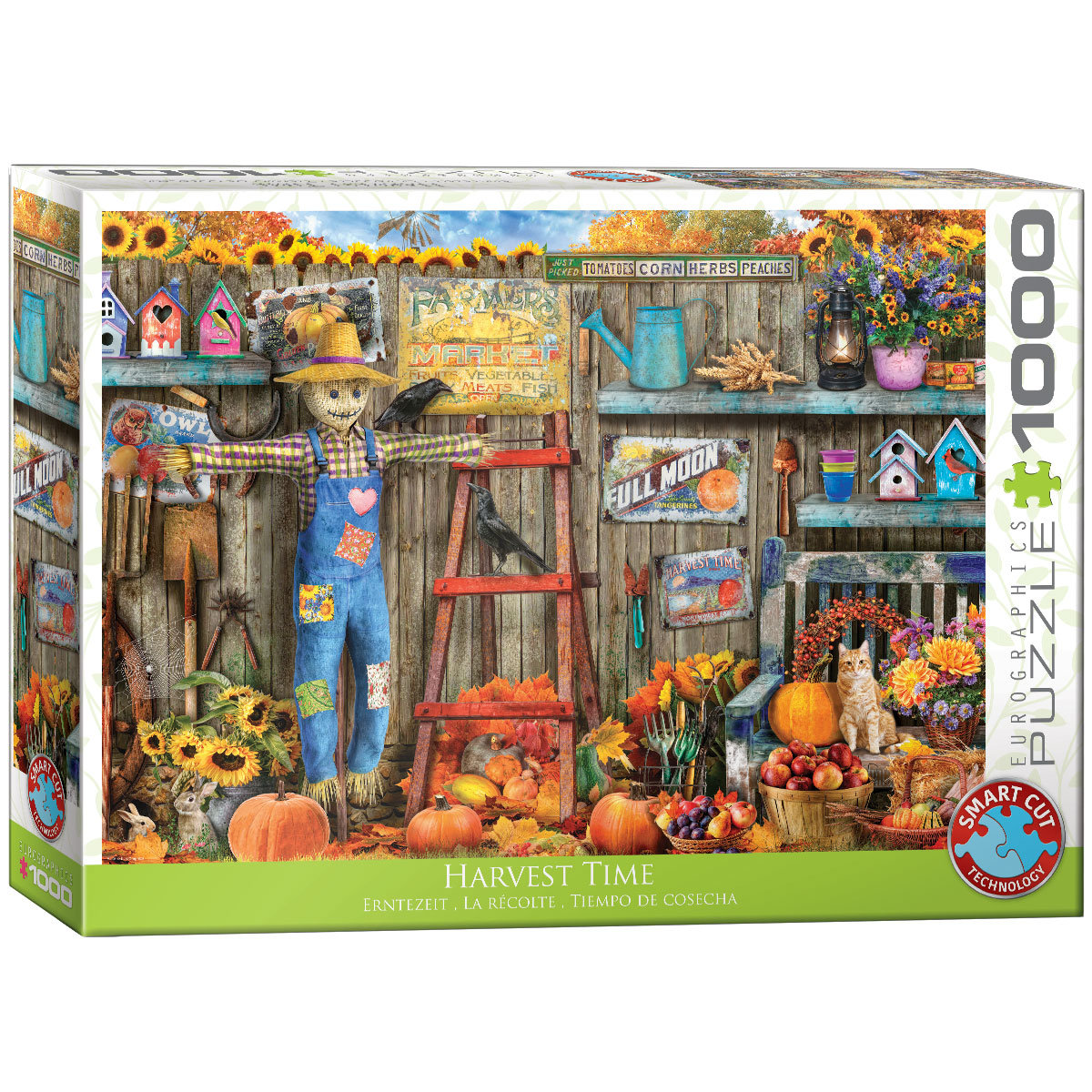 Eurographics, puzzle, Harvest Time, 1000 el.