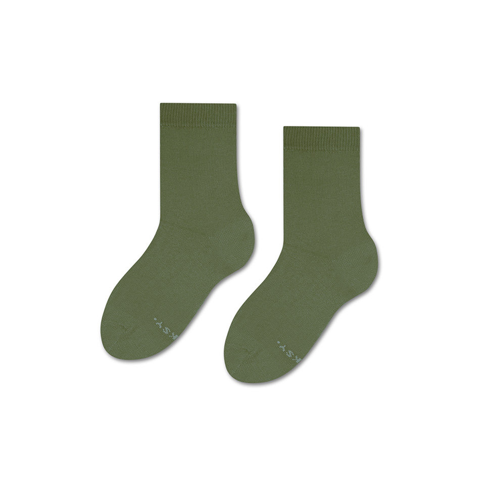 Zooksy, Skarpetki długie dla dzieci, Green Olive, 30/35