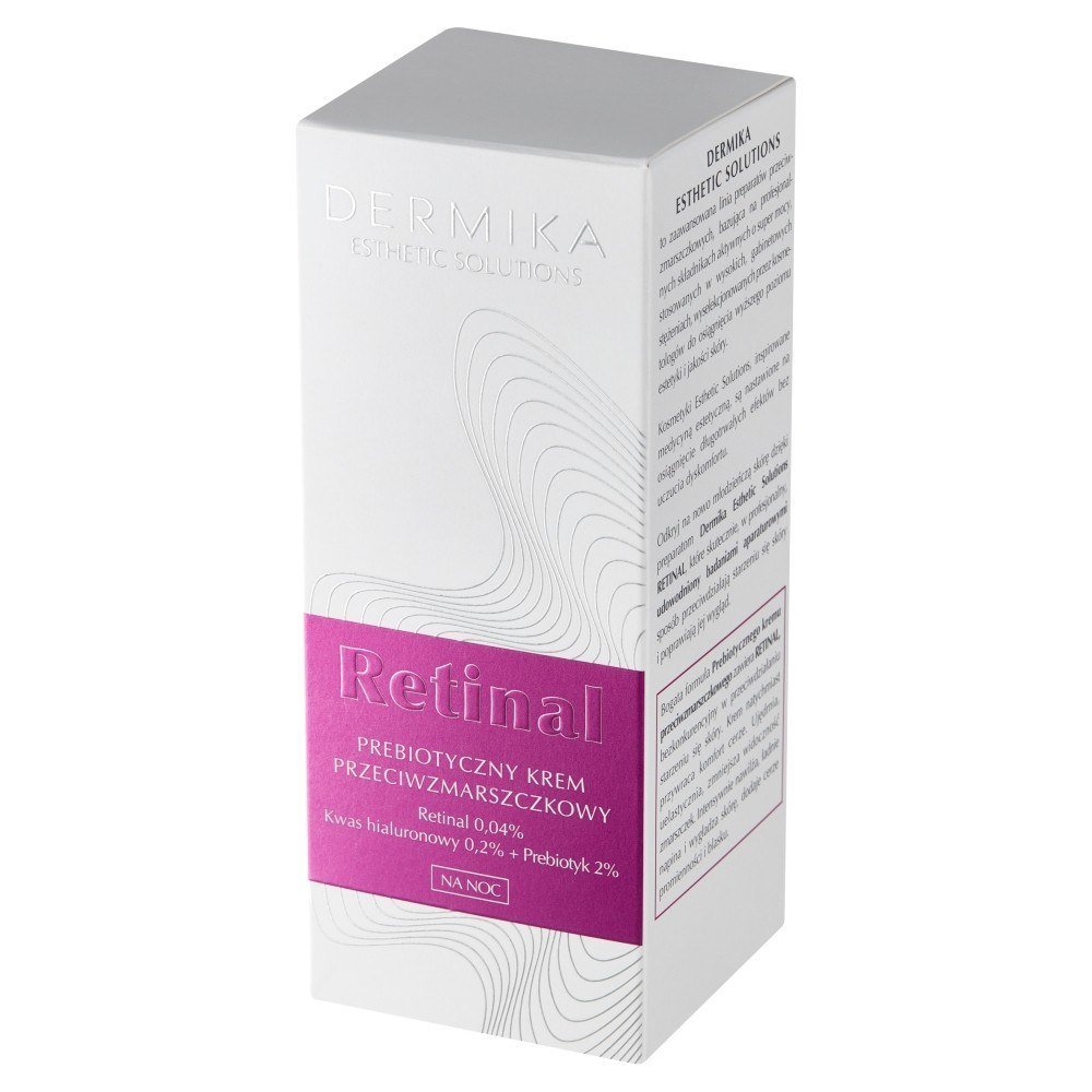 Dermika Esthetic Solutions Retinal Prebiotyczny Krem Przeciwzmarszczkowy Na Noc, 50ml