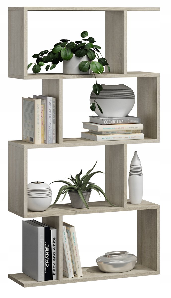 Regał Bask 4 Sonoma Otwarty Szafka Półka Książki