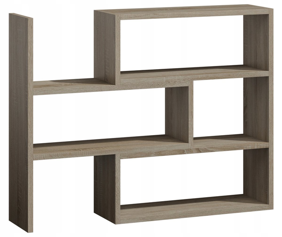 Regał Rozsuwany Irek Sonoma Otwarty Szafka Półka