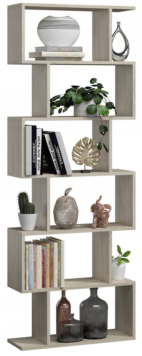 Regał Bask Max Sonoma Otwarty Szafka Półka Stojak