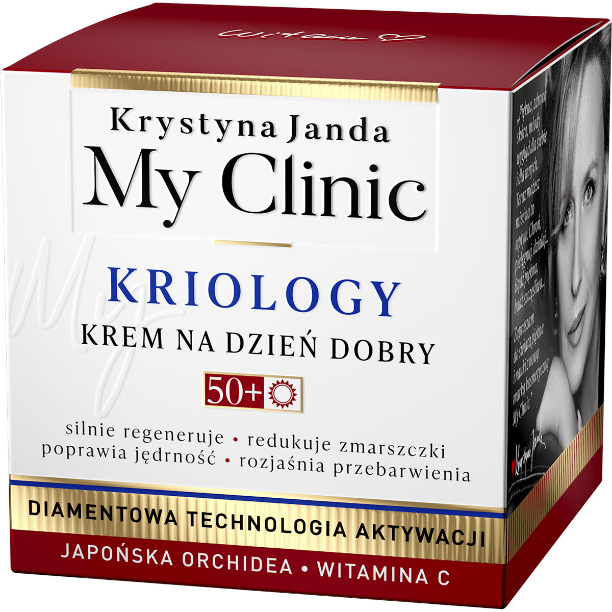 Janda MY CLINIC Kriology 50+ Krem na dzień dobry 50.0 ml