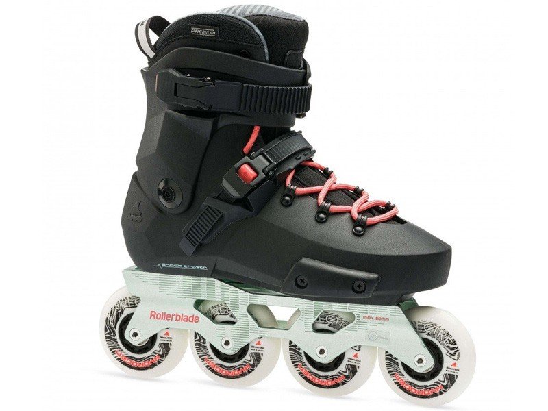 Rolki Rollerblade TWISTER XT W Black Mint 2022 - 40,5/41