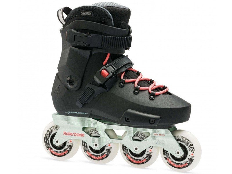 Rolki Rollerblade TWISTER XT W Black Mint 2022 - 38/38.5