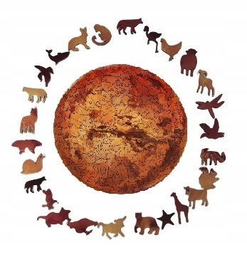Puzzle drewniane dla dorosłych mars xxl