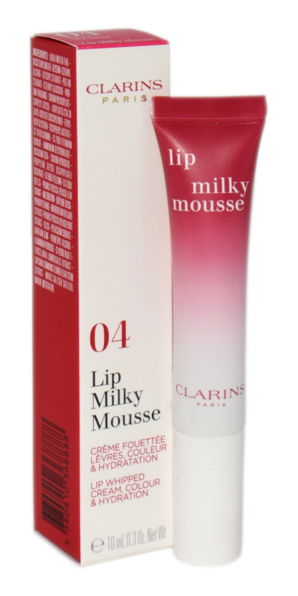 Clarins Lip Milky Mousse 10 ml Balsam do ust 04 Milky Tea Rose