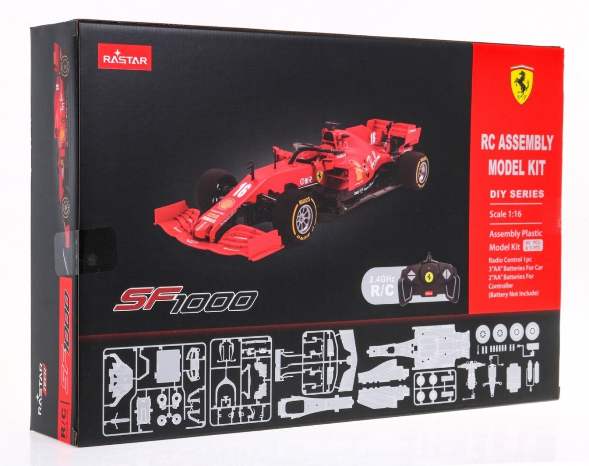 Samochód, Ferrari SF1000, 1:16 ARTR, Czerwony