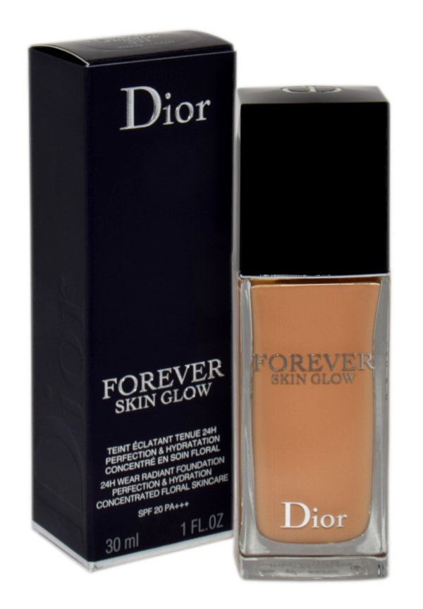 Dior Christian Christian Forever Skin Glow 24H Radiant Foundation SPF20 podkład 30 ml 3W Warm