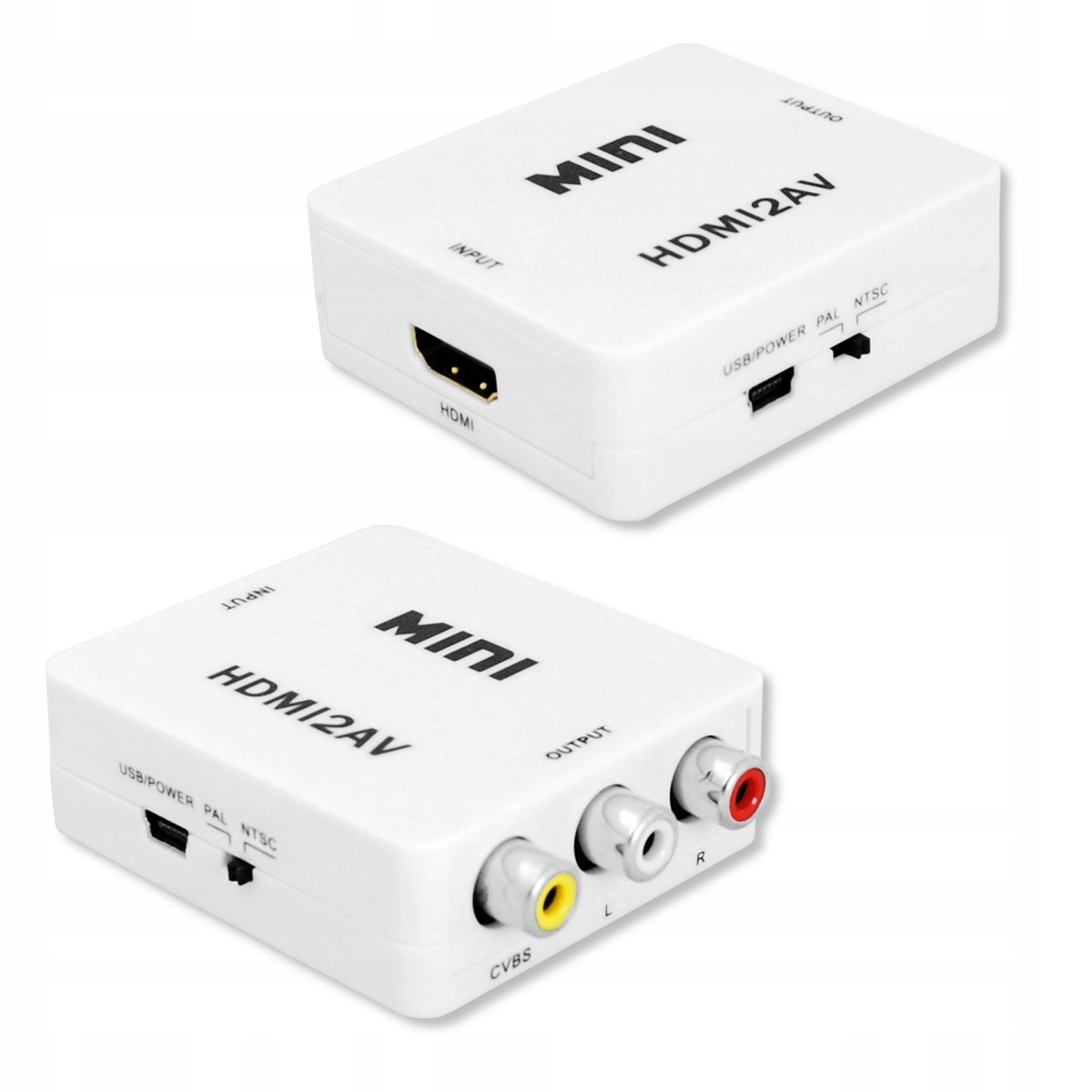 Lexton Konwerter wideo HDMI-3xRCA LAM-16924