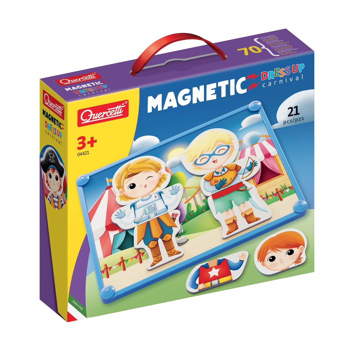 puzzle magnetyczne 21 el. dress up carnival