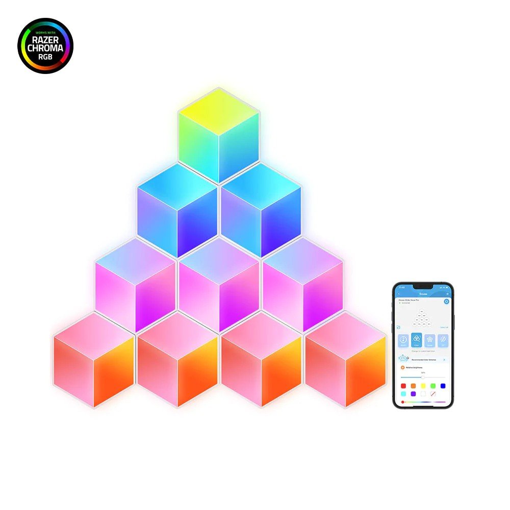 Govee, H6066 Glide Hexa Pro, Panele LED, RGBIC