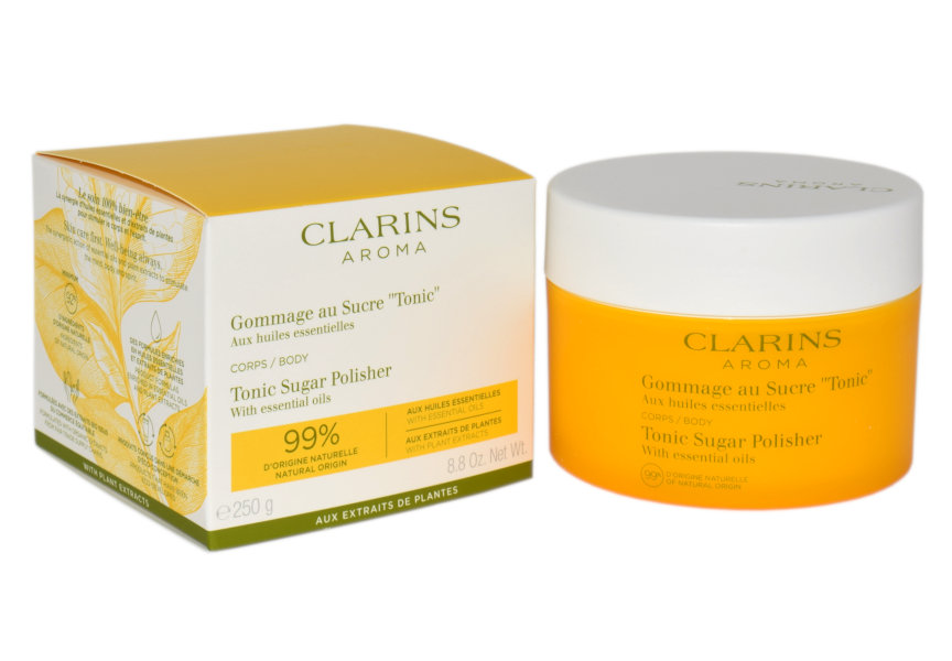 Clarins Tonic Sugar Polisher Peeling do ciała tonizujący 250 g