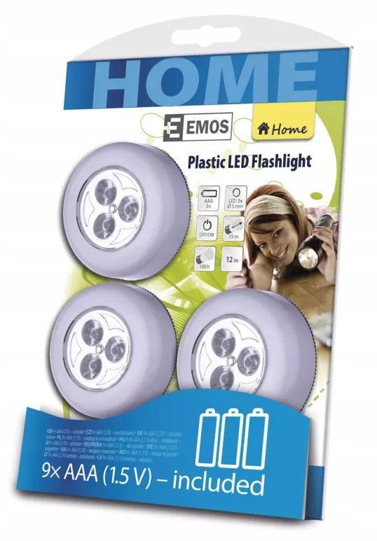 Emos Lampka P3819 3LED 3 sztuki