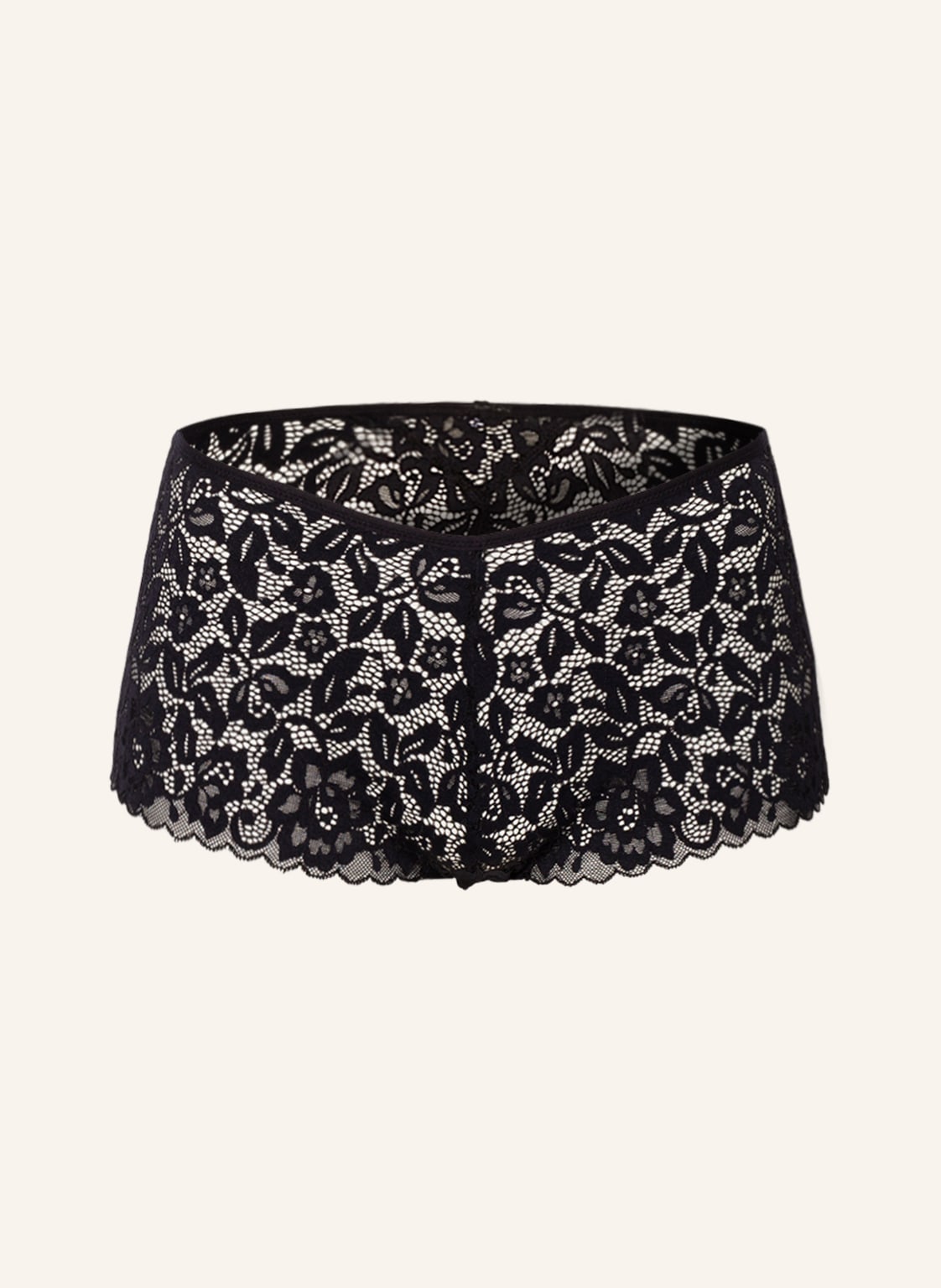 Calida Figi Panty Z Wysokim Stanem Natural Comfort Lace schwarz