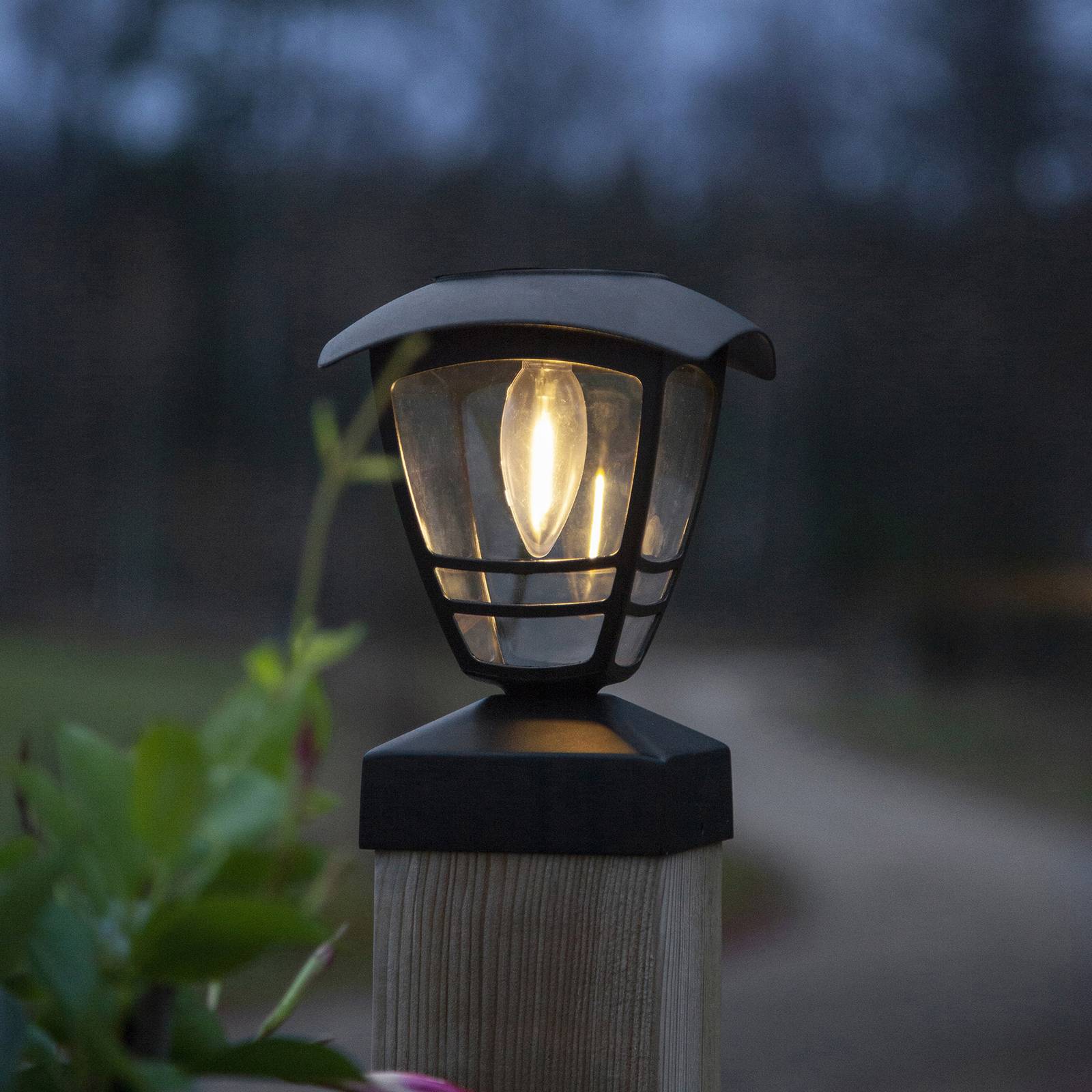 Solarna lampa cokołowa LED Felix