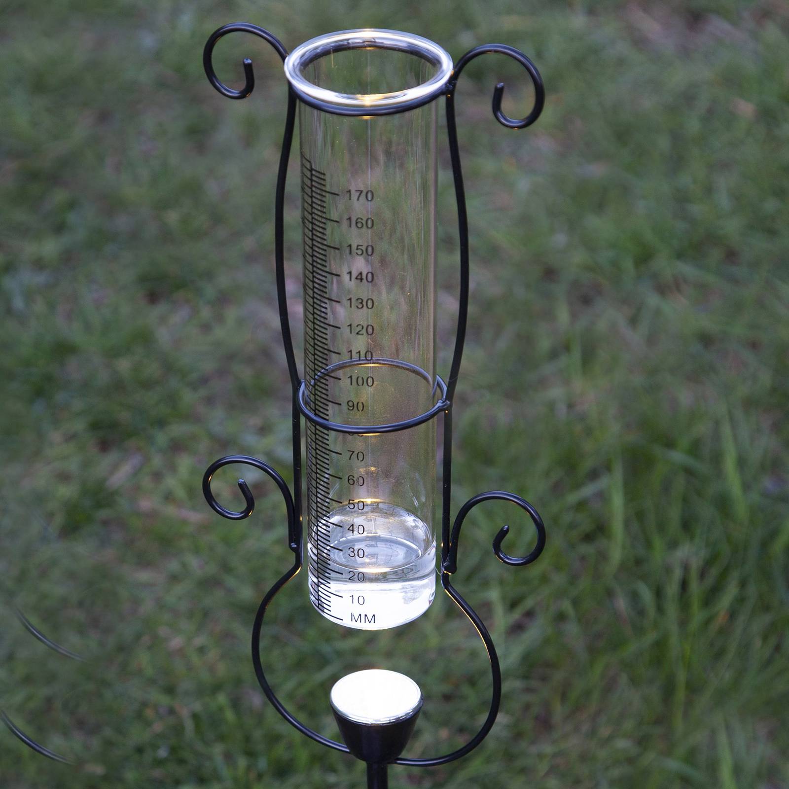 Lampa solarna LED Pluvio z deszczomierzem