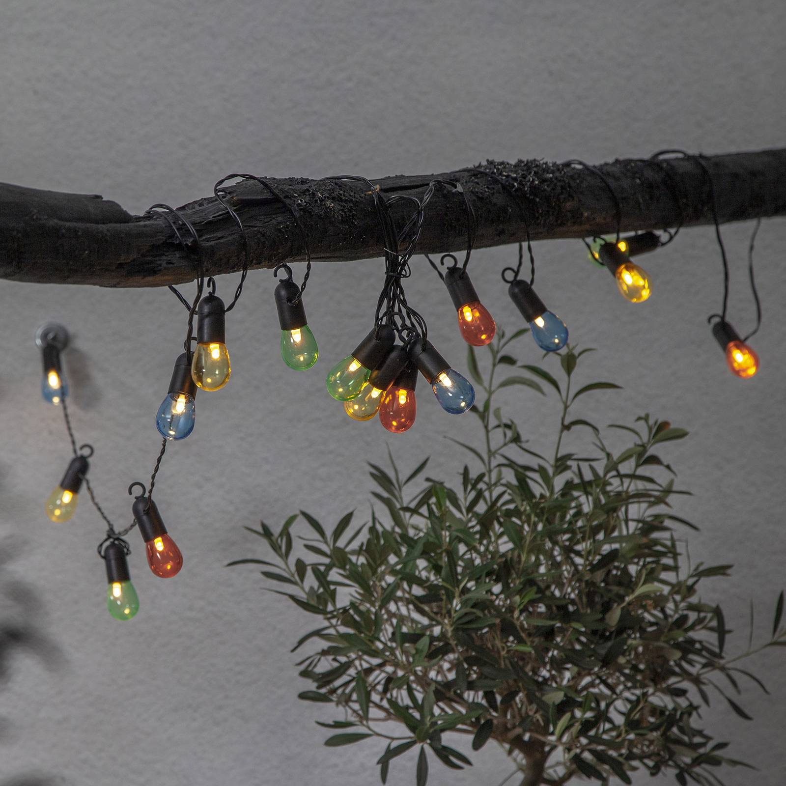 Łańcuch świetlny LED Small Hooky, kolorowy