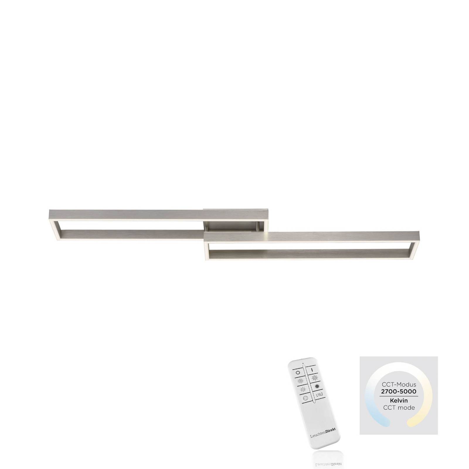 Lampa sufitowa LED Paan ściemniana CCT, pamięć