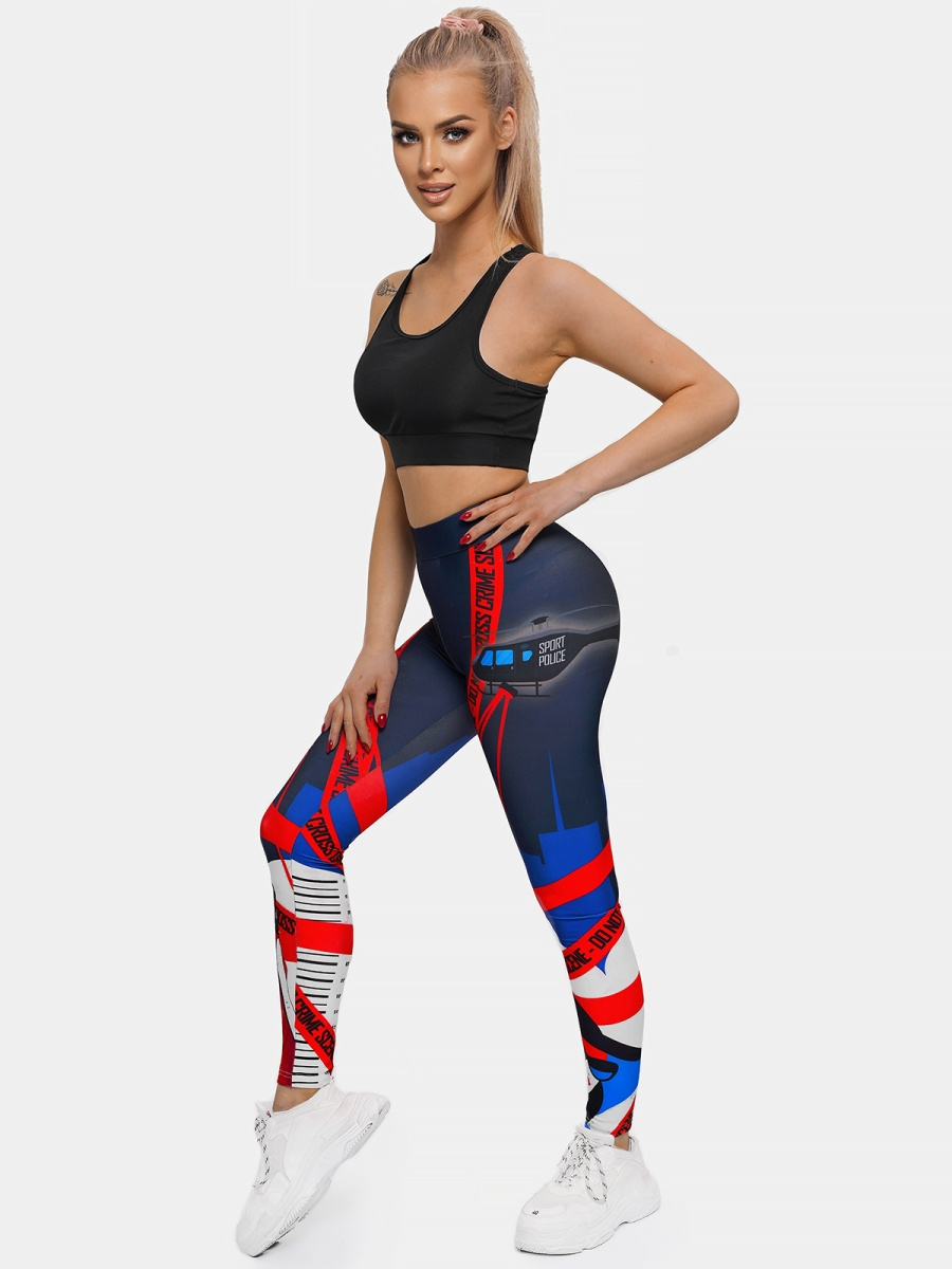 Legginsy damskie kolorowe OZONEE O/20935 - Ozonee