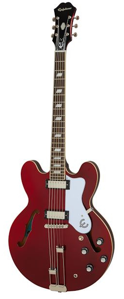 Epiphone Riviera Frequensator Tailpiece Sparkling Burgundy gitara elektryczna