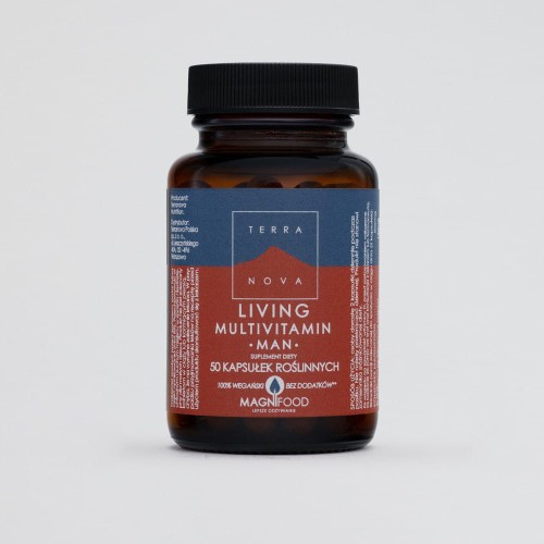 Terranova TERRANOVA Living Multivitamin Man 50 kaps.