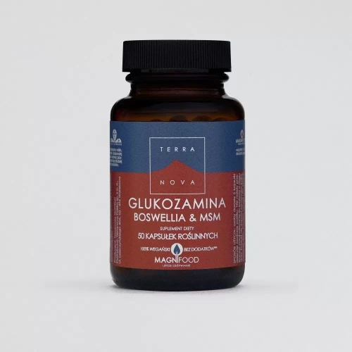Terranova Terranova Glukozamina, Boswellia i MSM 50 kapsułek